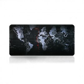 Super Large Size 90cm*40cm World Map Print Game Mouse Pad Mat Laptop Gaming Mousepad