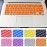 Solid Color Silicone Keyboard Cover with package for  air/Pro/Retina 13 inch