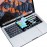 Mac OS X Shortcut Silicone Keyboard Skin for 2016 Newest Non-touch Bar  Pro 13.3 with Retina/ 12 (US/EU Layout)