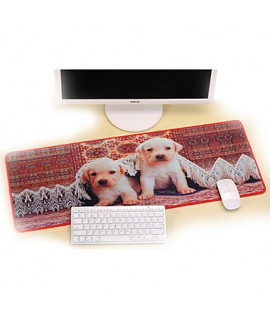 Professional Custom Computer Game  Lovely Dogs Gaming Mouse Pad Used For  Deskop And Laptop Computer 30x80x0.2cm  
